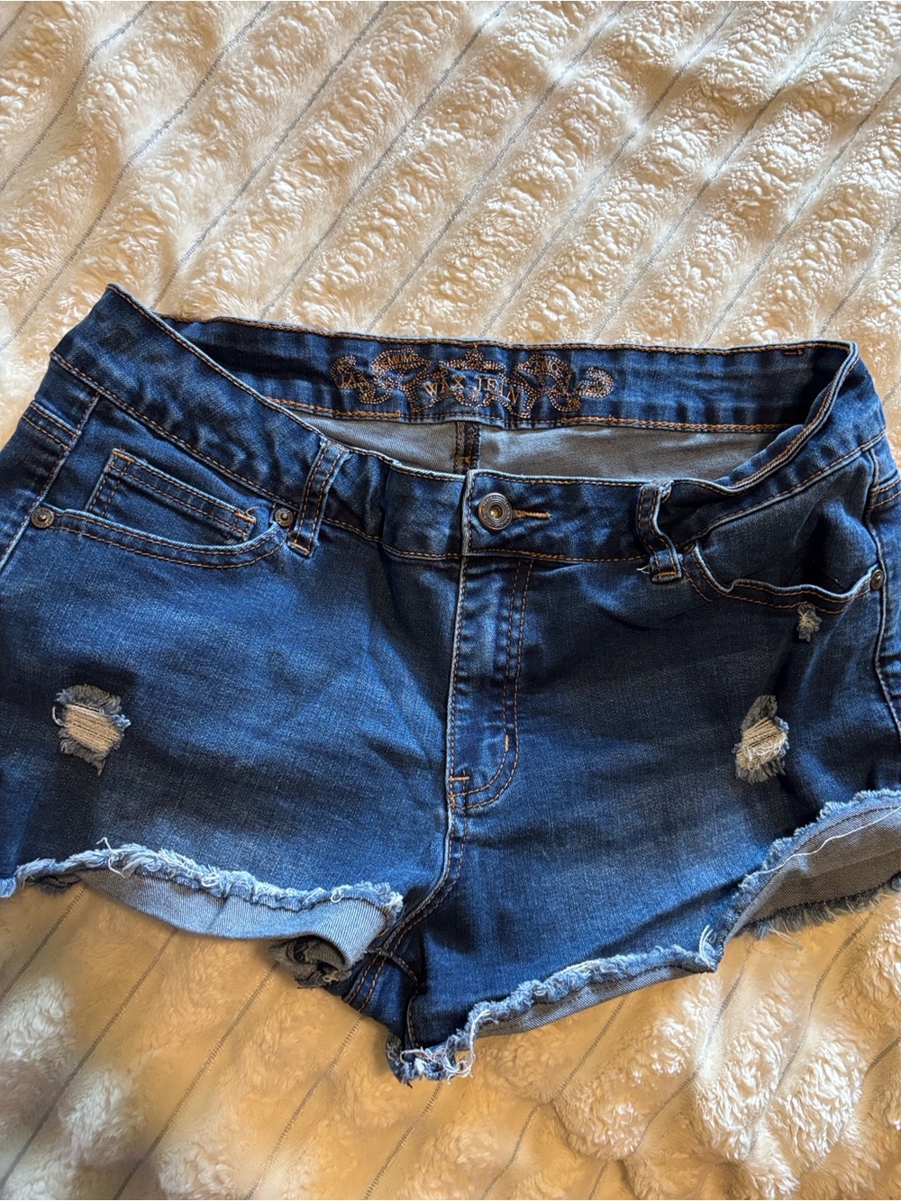 Blue Jean Shorts
